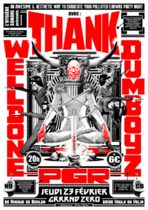 Affiche du concert - Thank Welldone Dumboyz PGR