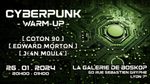 Affiche Warm-up Cyberpunk