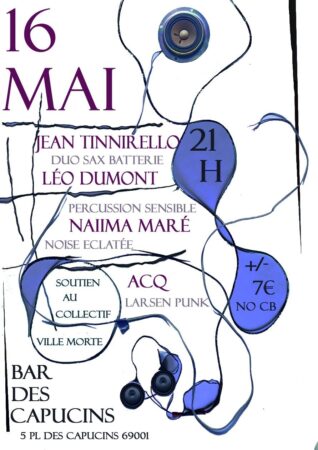 affiche du concert du 16 Mai